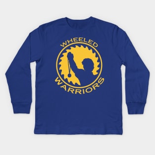 Wheeled Warriors Kids Long Sleeve T-Shirt